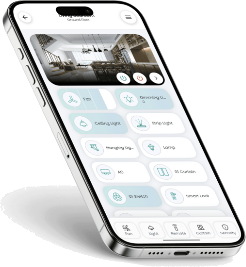 SmartNode app on a phone